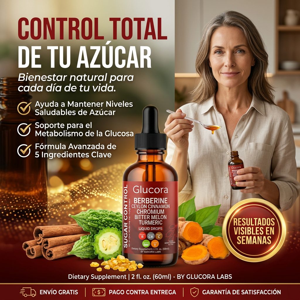 Glucora Gotas Control de Azúcar