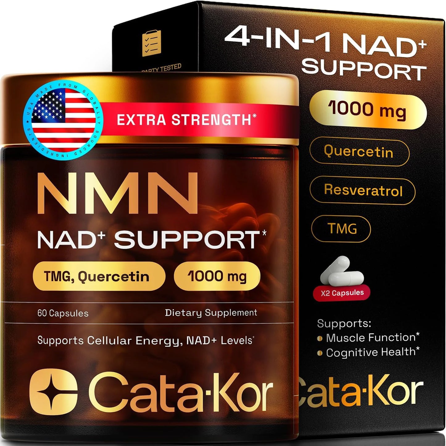CATA-KOR NMN - AUMENTA NIVELES DE NAD+