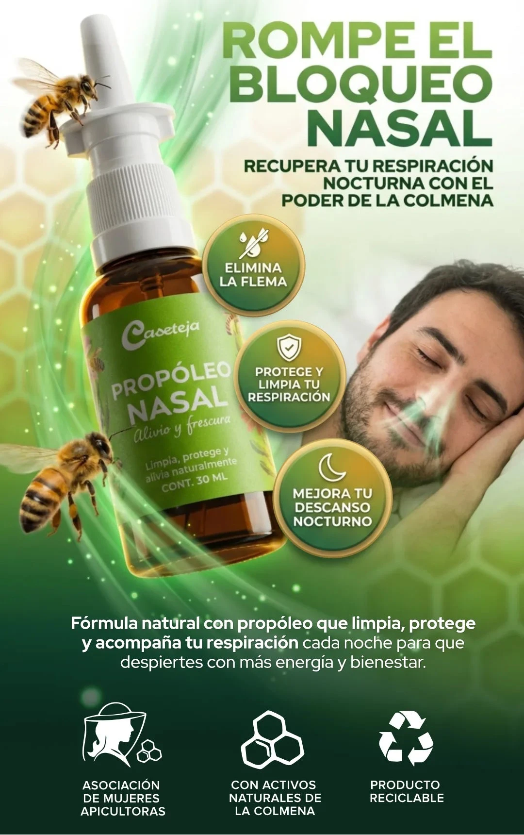 Spray Nasal Propóleo