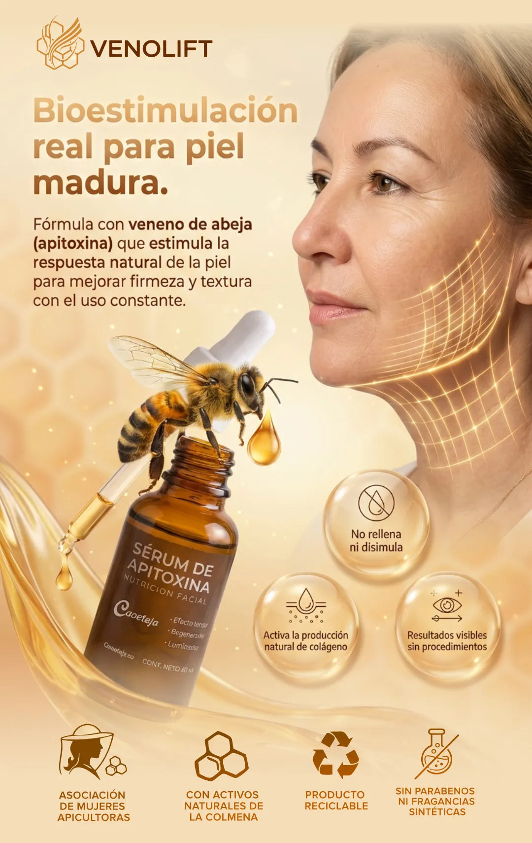 Serum Facial de Apitoxina