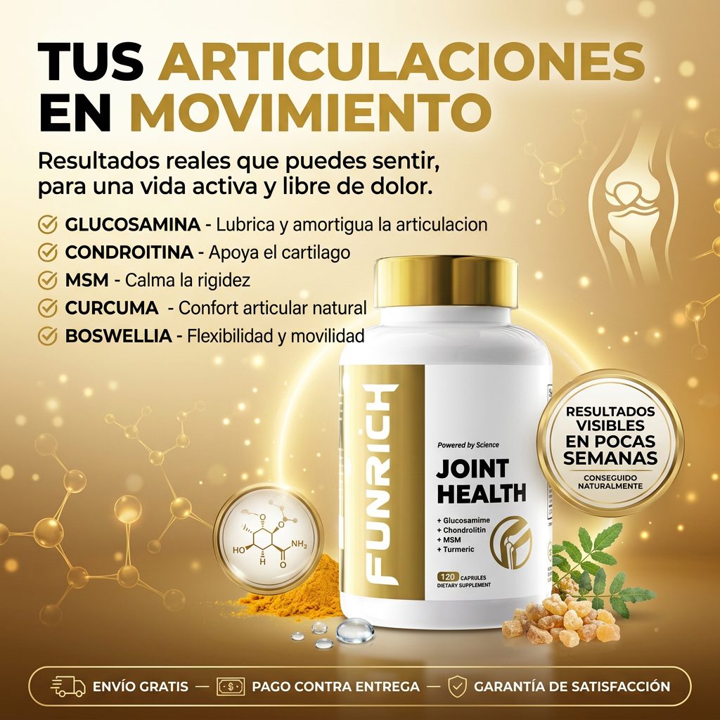 FUNRICH Joint Health 7-en-1 120 Cápsulas