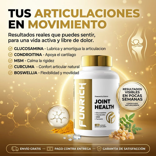 FUNRICH Joint Health 7-en-1 120 Cápsulas