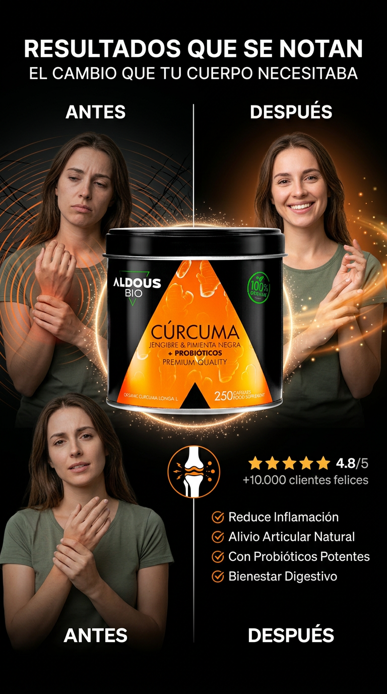 CÚRCUMA — Resultados que se notan
