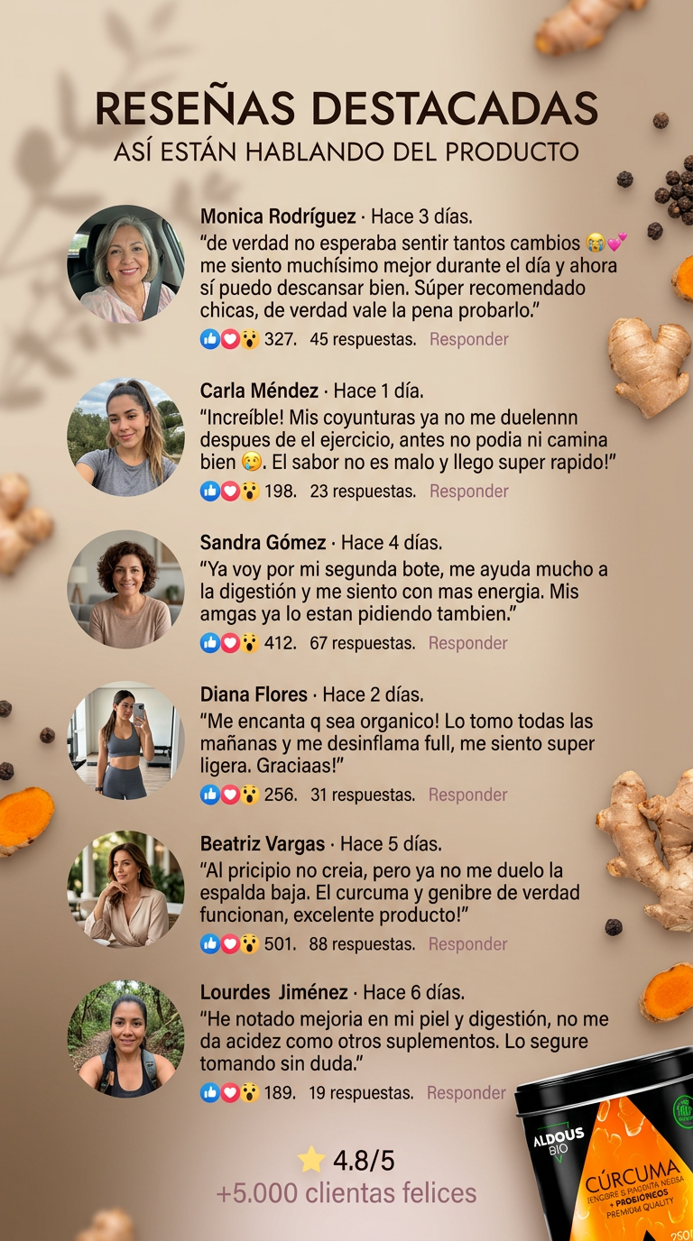 CÚRCUMA — Reseñas destacadas
