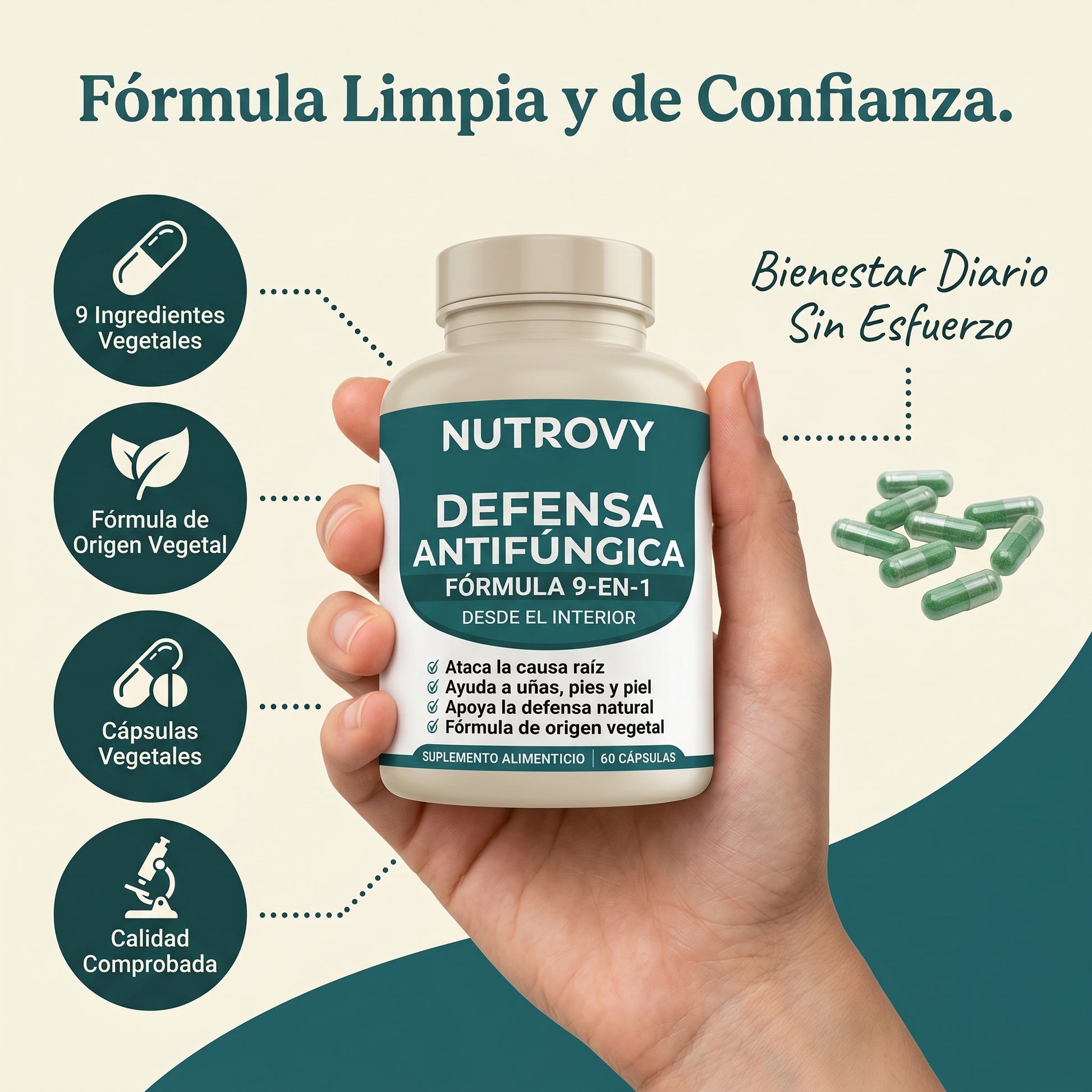 Fungus Eliminator — Fórmula limpia y de confianza