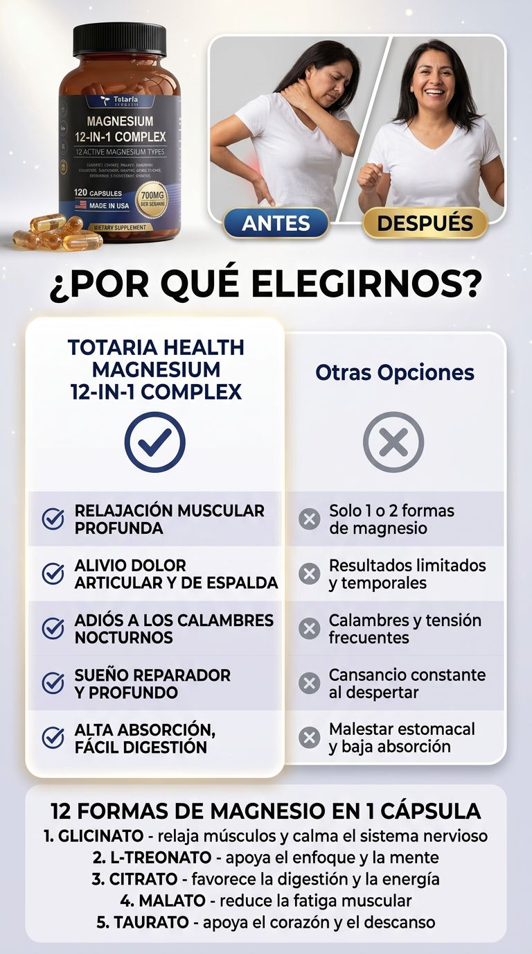 Magnesio 12 en 1 — Por qué elegirnos