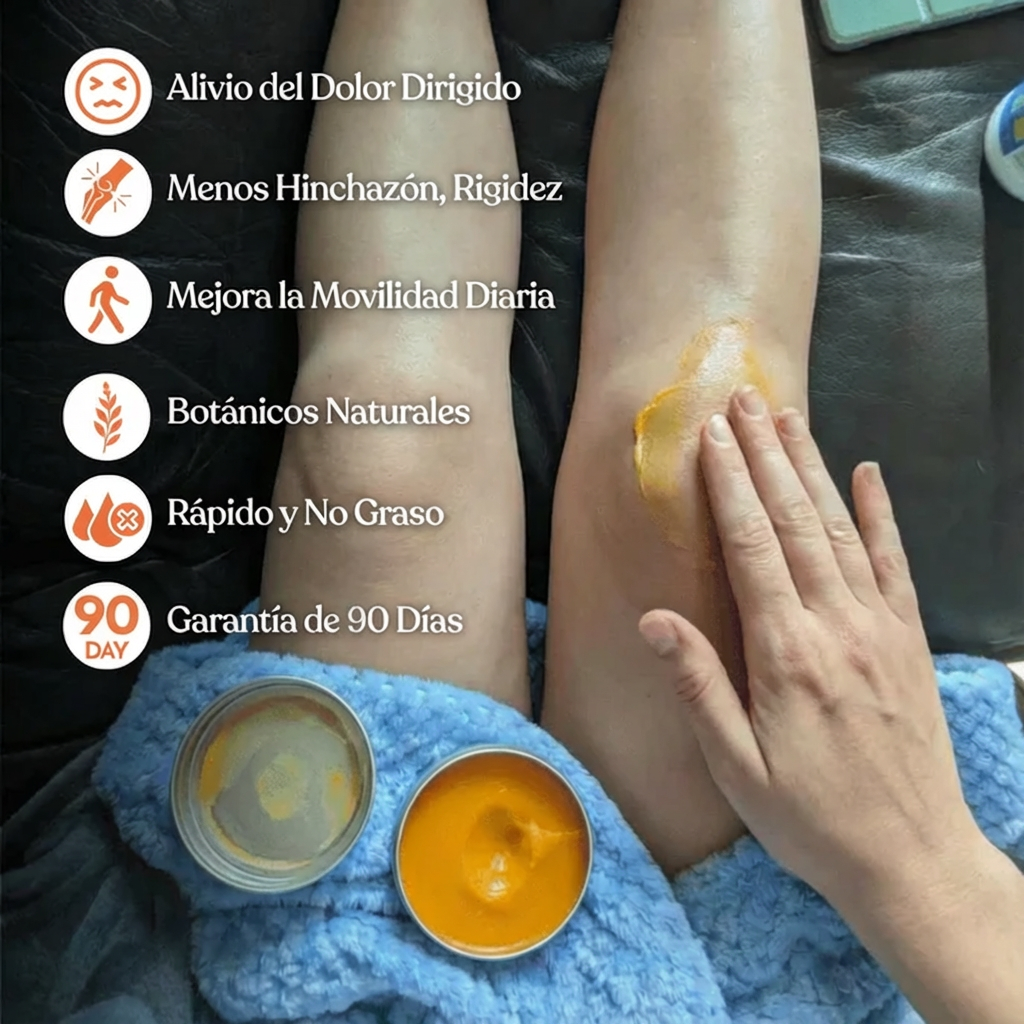 NeuroBalm 3X — Beneficios: alivio dirigido · menos hinchazón · más movilidad · botánicos · rápido · garantía 90 días