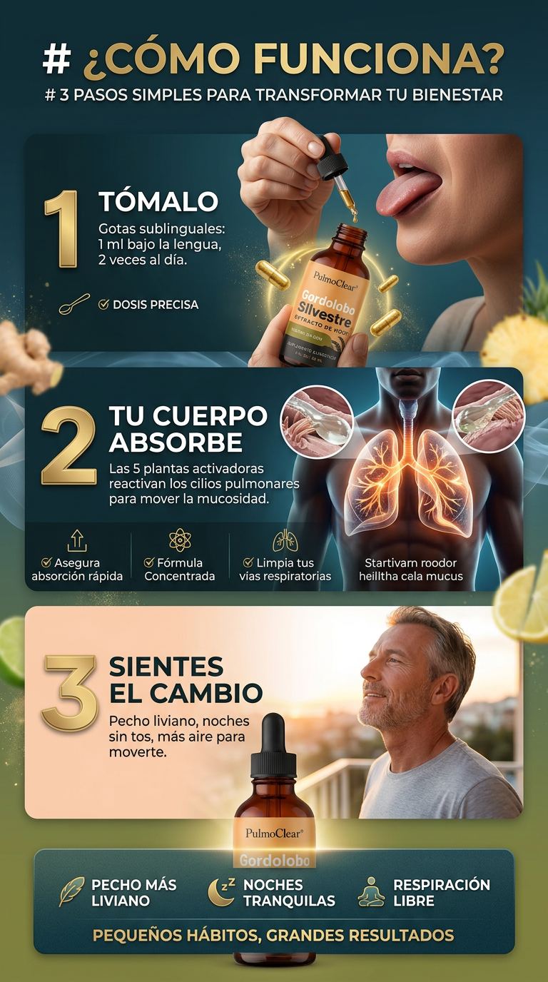 PULMO CLEAR — Cómo funciona